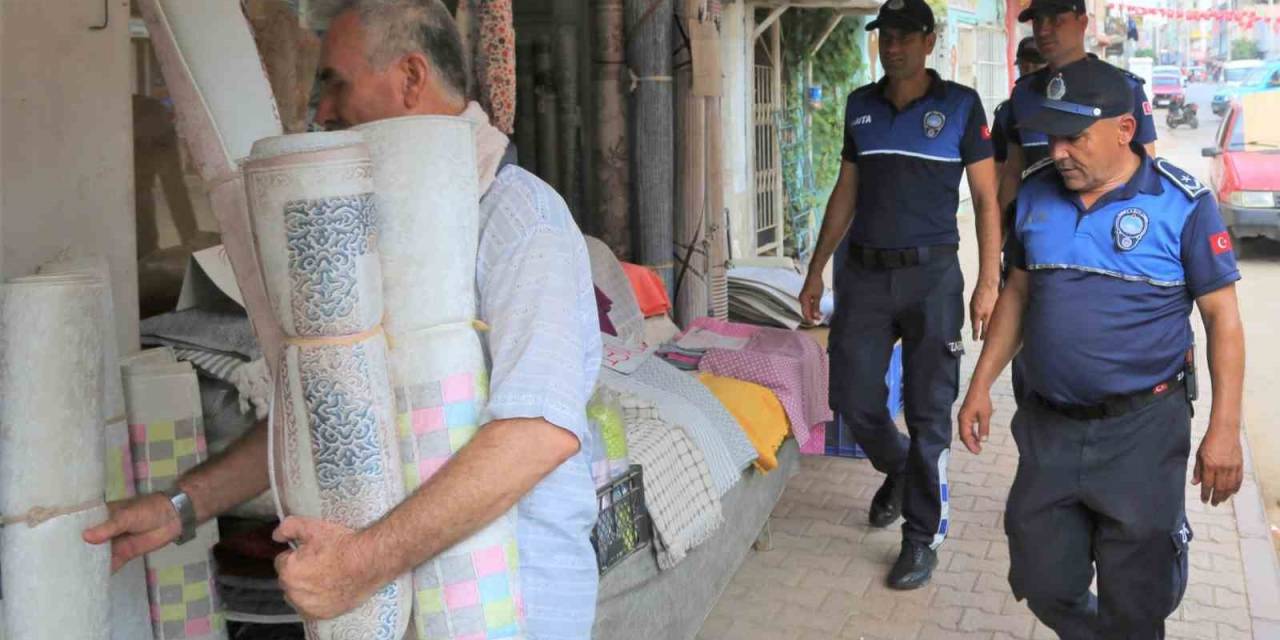 Toroslar’da Yol Ve Kaldırım İşgali Denetimi Yapıldı