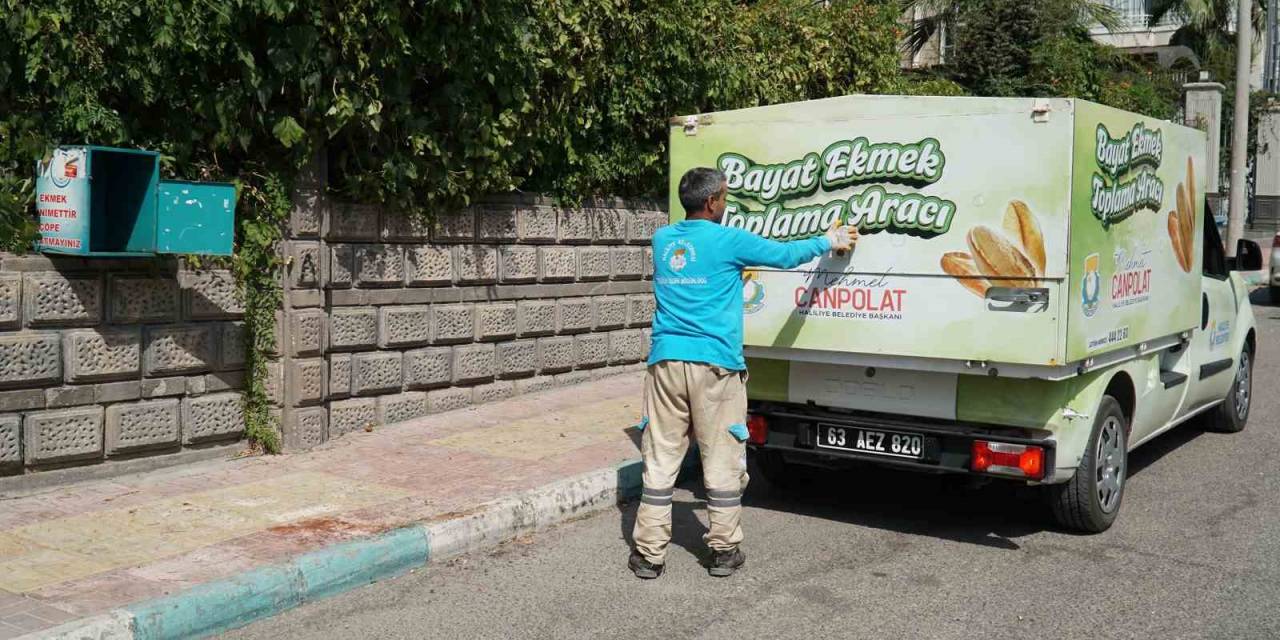 Bayat Ekmek Toplama Projesiyle Ekmek İsrafı Önleniyor
