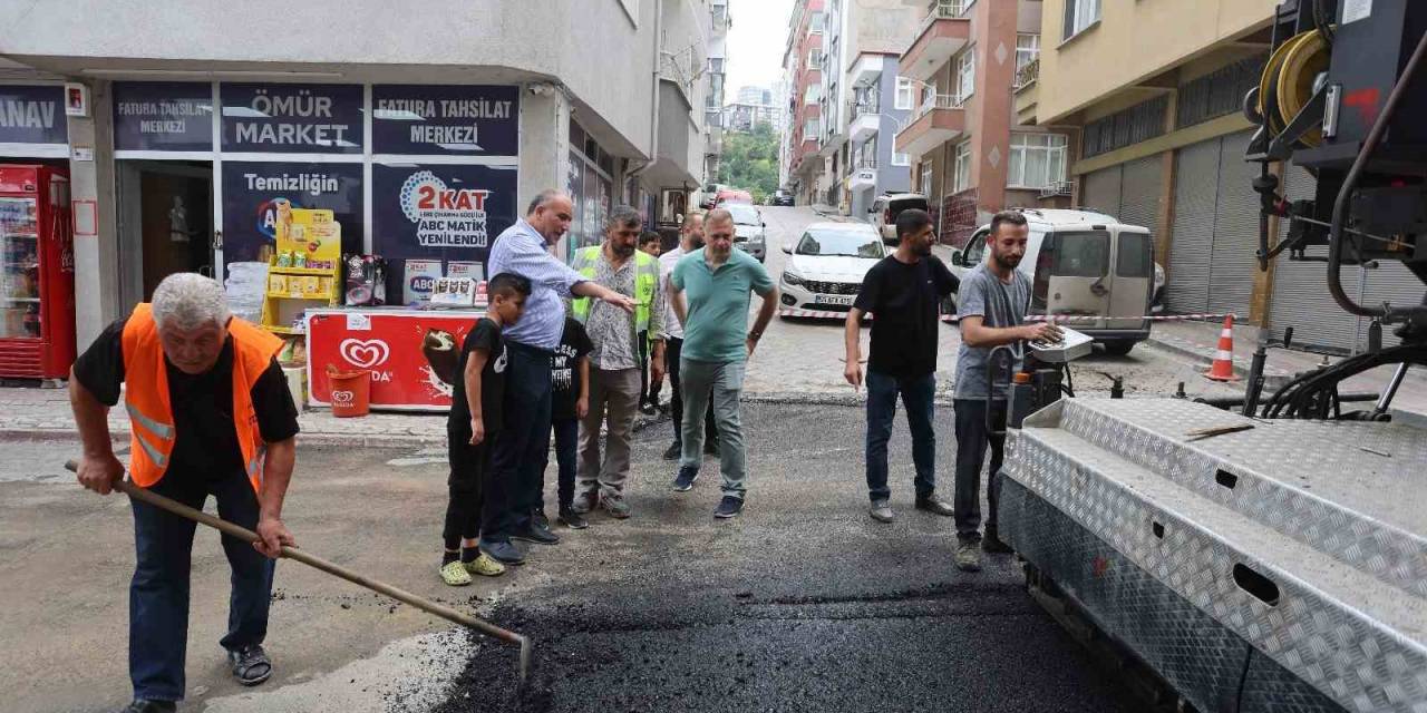 Başkan Sandıkçı: “İlçemizi Güvenli Ve Konforlu Yollarla Donatıyoruz”