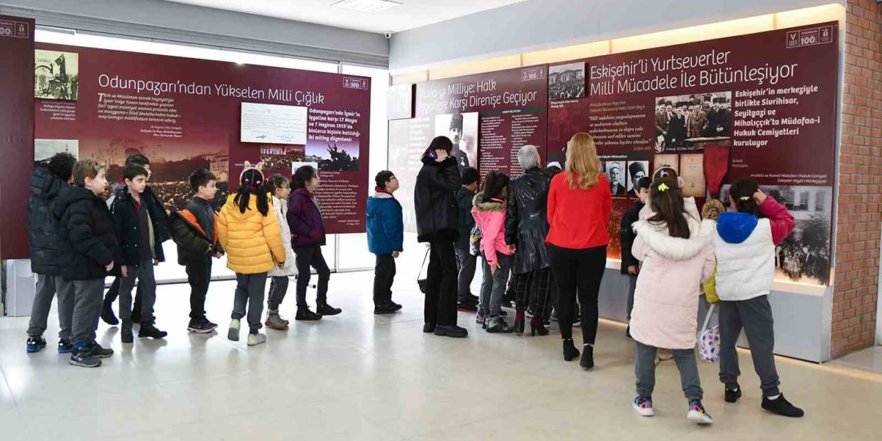 Ziyaretçilere Milli Mücadelede Eskişehir Anlatıldı