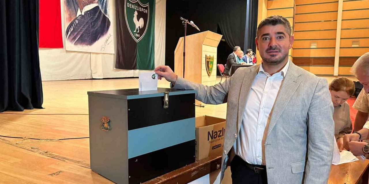 Denizlispor’da Başkan Mehmet Uz Güven Tazeledi