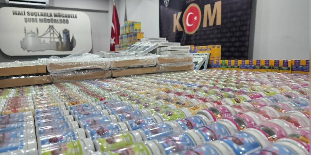Pendik’te 5 Farklı Adreste 5 Milyonluk Sahtecilik Operasyonu