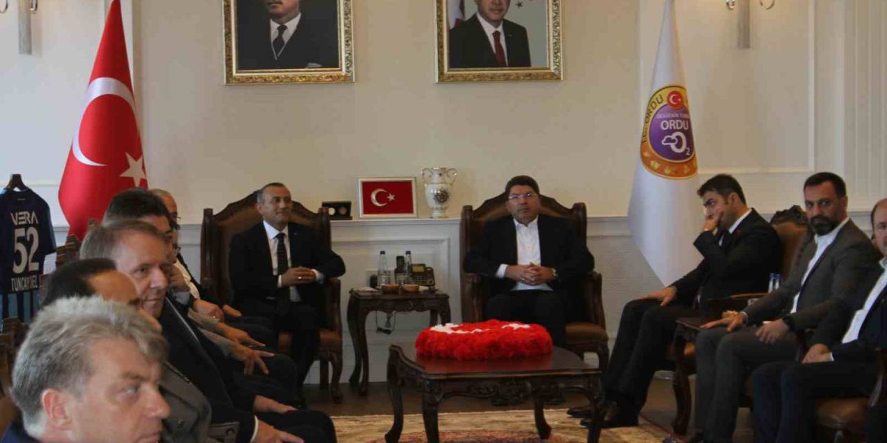 Adalet Bakanı Tunç Ordu’da
