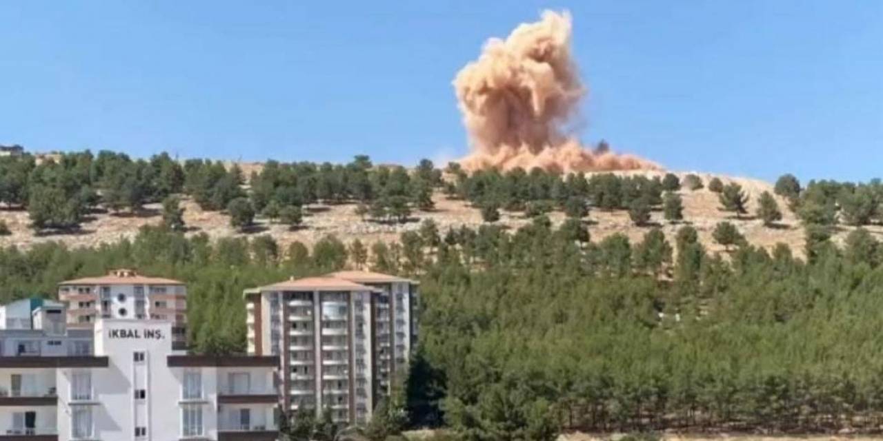 Patlatılan Dinamit Deprem Etkisi Yaptı