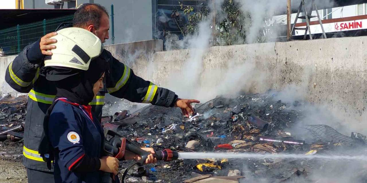 ’dersimiz Yangın Söndürme’