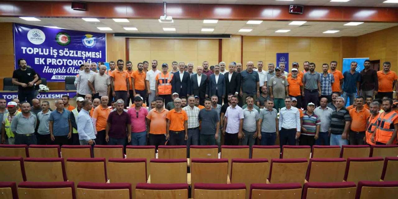 Adıyaman Belediyesi İle Hizmet-iş Sendikası Ek Protokol İmzaladı