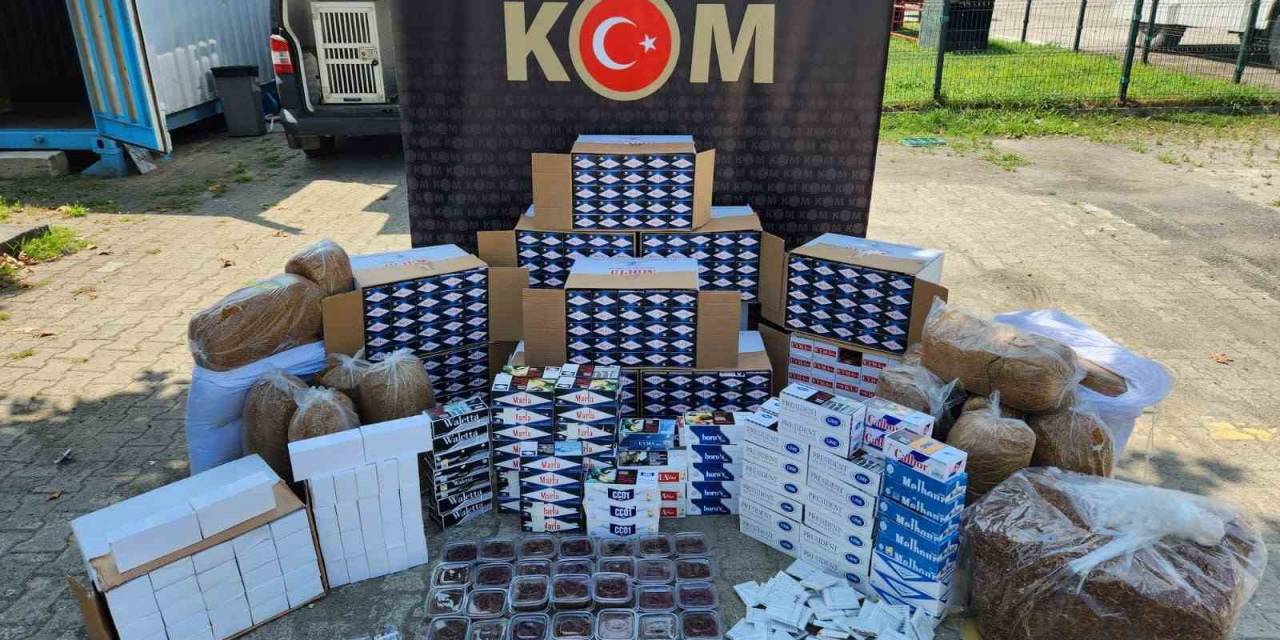 Polisten Kaçak Tütün Ve Sigara Operasyonu