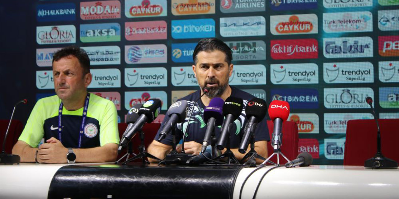 İlhan Palut: “Süper Lig'de daha iyi işler yapmak ve doğru hamleler yapmak istiyoruz”