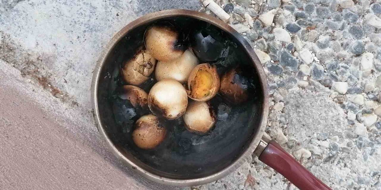 Ocakta Unutulan Yumurtalar İtfaiye Ve Polisi Alarma Geçirdi