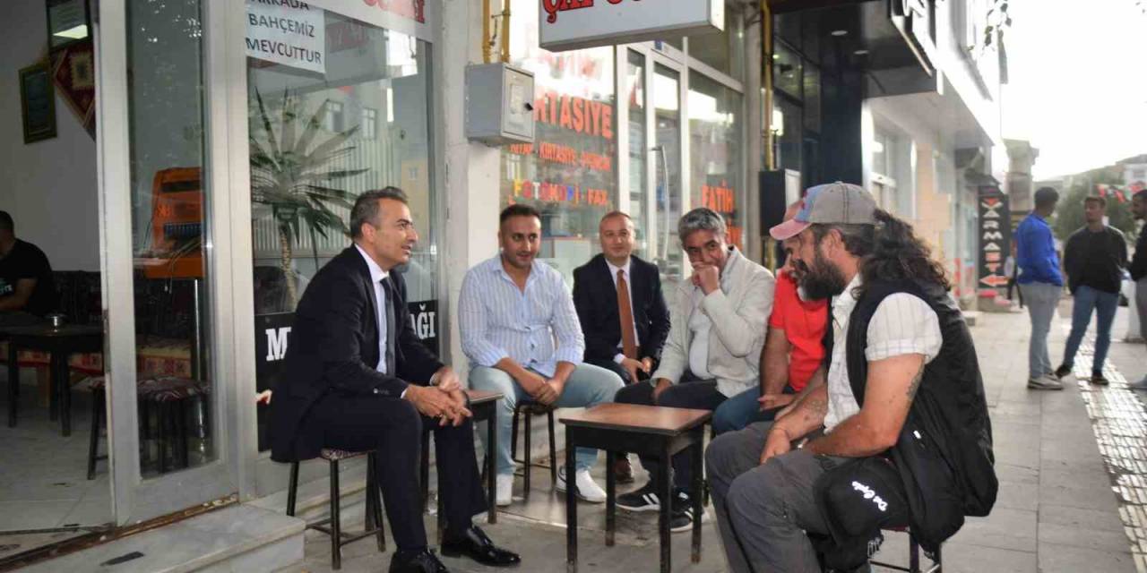 Ardahan Valisi Çiçek, Esnafı Ziyaret Etti