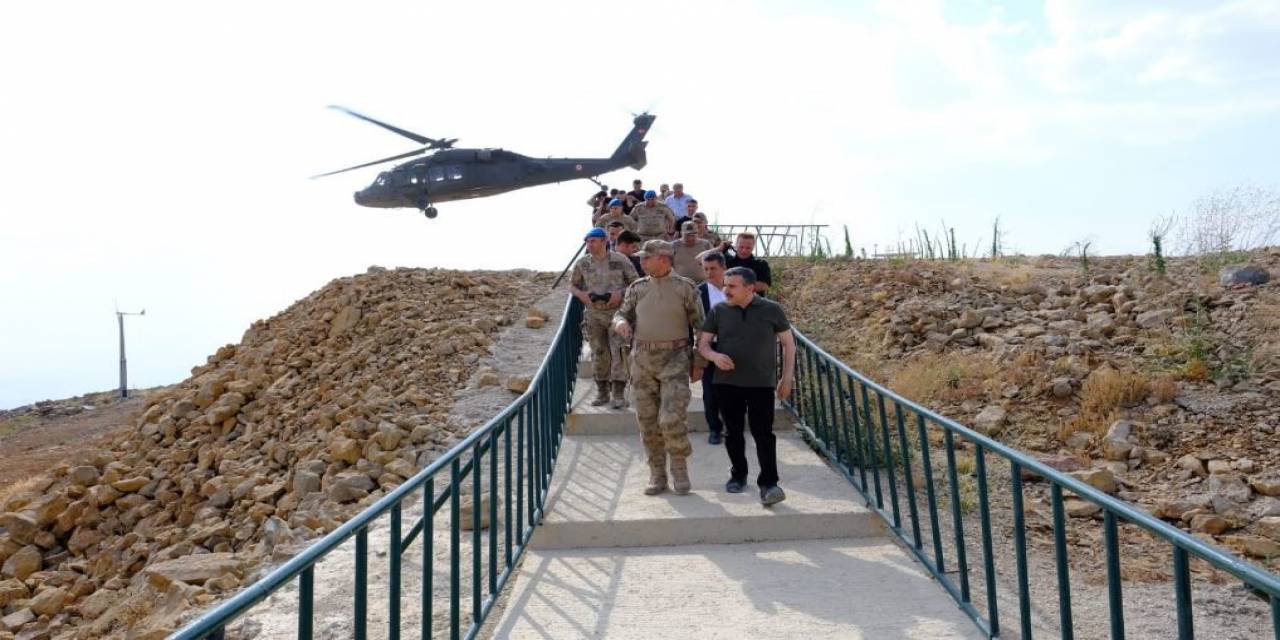 Vali Atay, Gabar Dağında Güvenlik Kulesini İnceledi