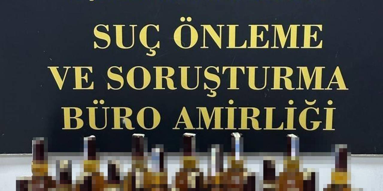 Bursa’da Durdurulan Otomobilde Kaçak İçki Ele Geçirildi