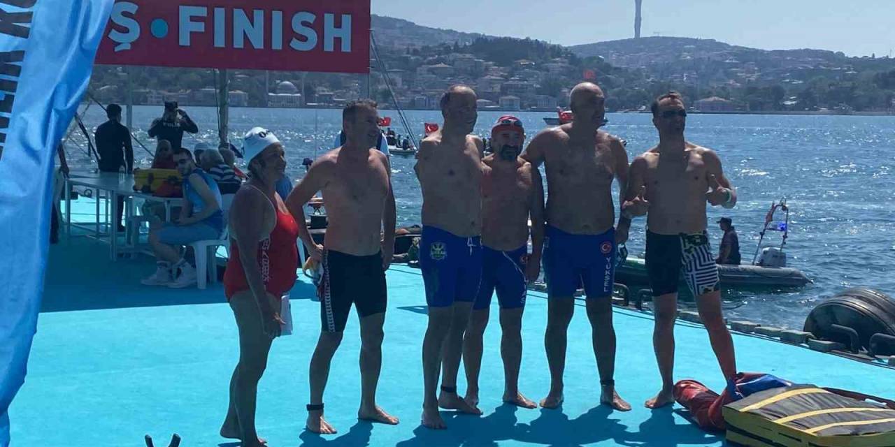 Kazada İki Kolunu Kaybeden Avcılar Belediye Başkanı Hançerli Üçüncü Kez Boğazı Yüzerek Geçti