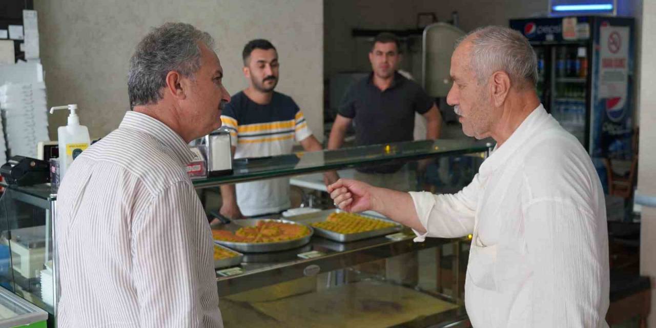 Kılınç, Esnafı Çalışmalarla İlgili Bilgilendirdi