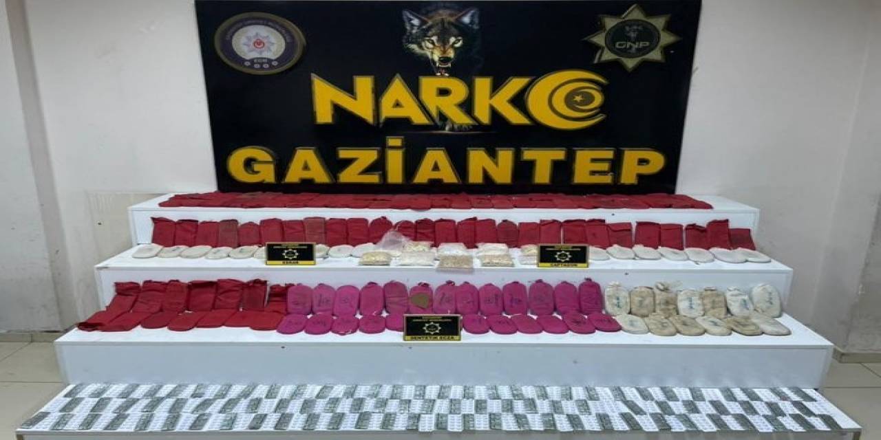 Gaziantep’te Uyuşturucu Operasyonu