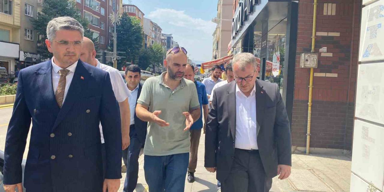 Ak Parti Heyeti Bozüyüklü Sanayicilerle Bir Araya Geldi