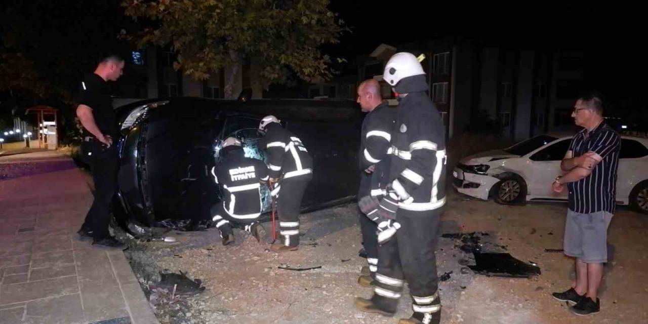 Alkollü Sürücü Kazaya Sebep Oldu