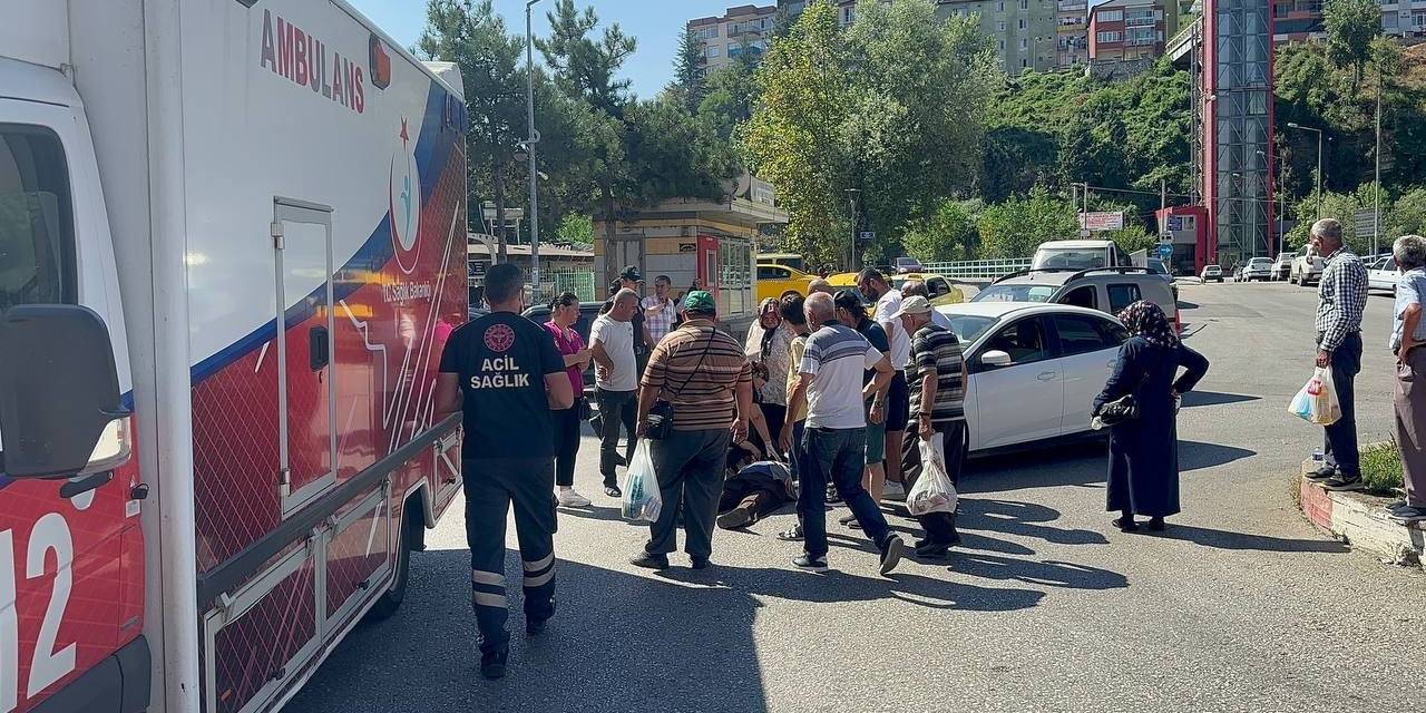 Karabük’te Otomobilin Çarptığı Yaya Yaralandı