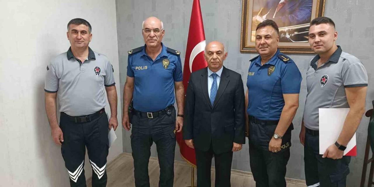 Gaspı Engelleyen Güvenlik Görevlilerine Başarı Belgesi