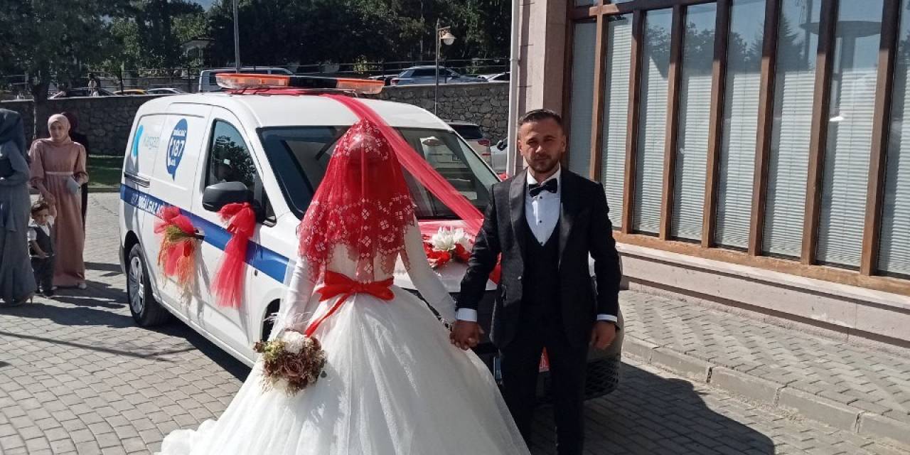 Bu Kez Arızaya Değil Gelin Almaya Gittiler