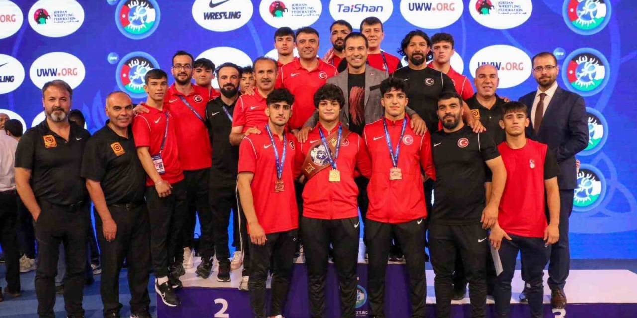 Millilerden U20 Dünya Güreş Şampiyonası’nda Toplam 7 Madalya