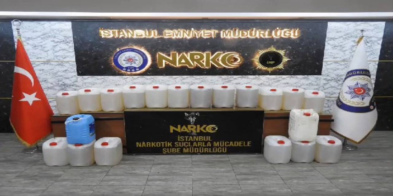 İstanbul’da Uyuşturucuya İlişkin Yürütülen Çalışmalarda 907 Kilo 823 Gram Uyuşturucu Madde Ele Geçirildi