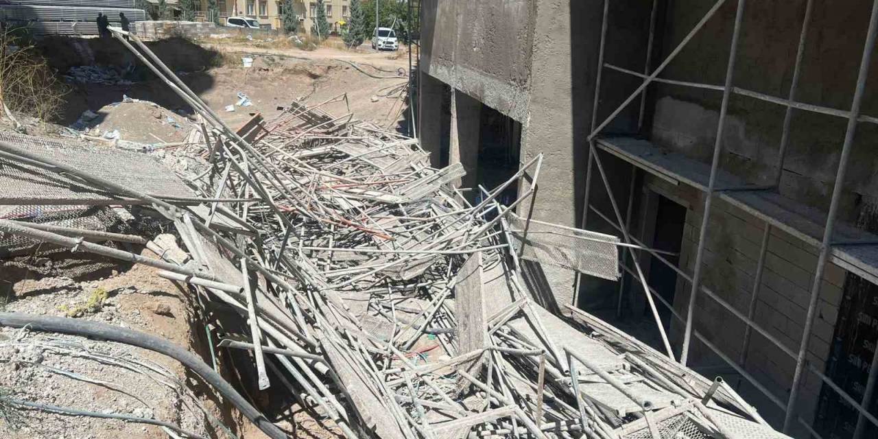 Nevşehir’de İskele Çöktü: 1 Ölü, 2 Yaralı