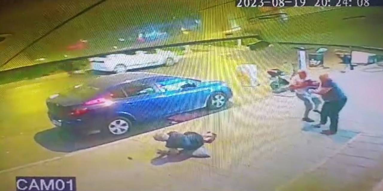 Kadın Esnafın Komşularını Vurduğu Anlar Kamerada
