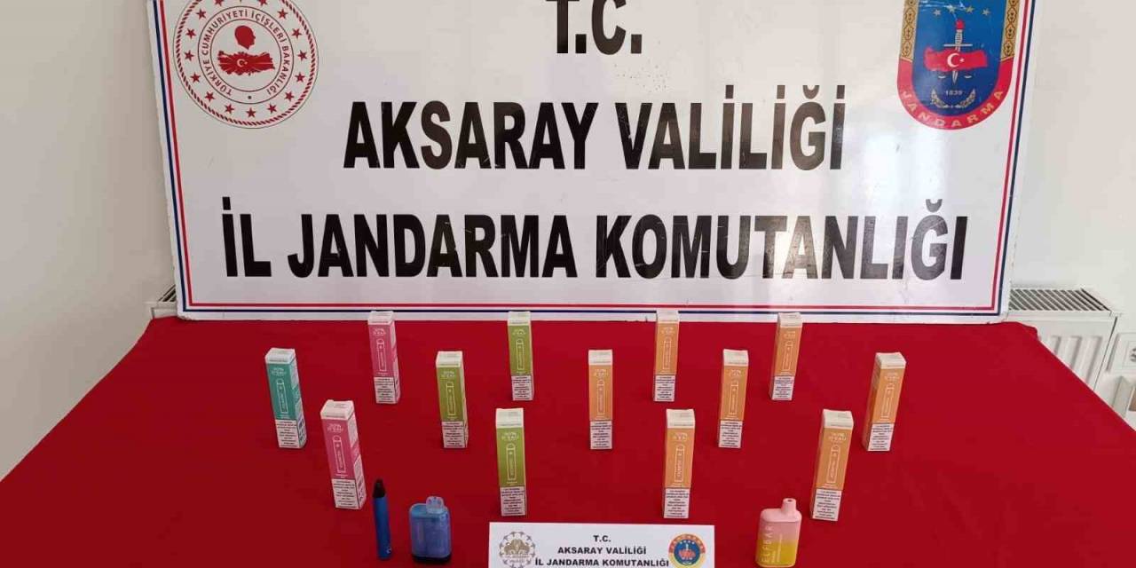 Jandarmadan Kaçak Elektronik Sigara Operasyonu
