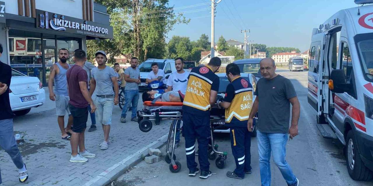 Bisikletle Karşıdan Karşıya Geçemedi
