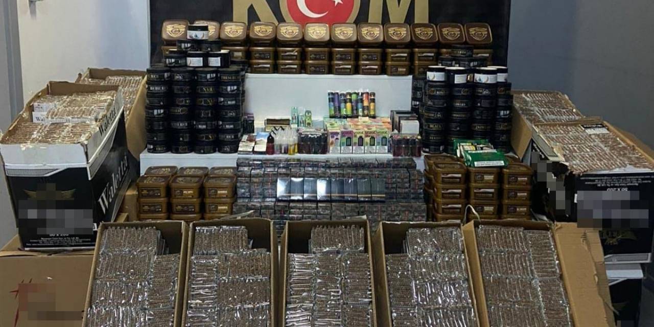 Isparta’da Kaçakçılık Operasyonu, Çok Sayıda Malzeme Ele Geçirildi