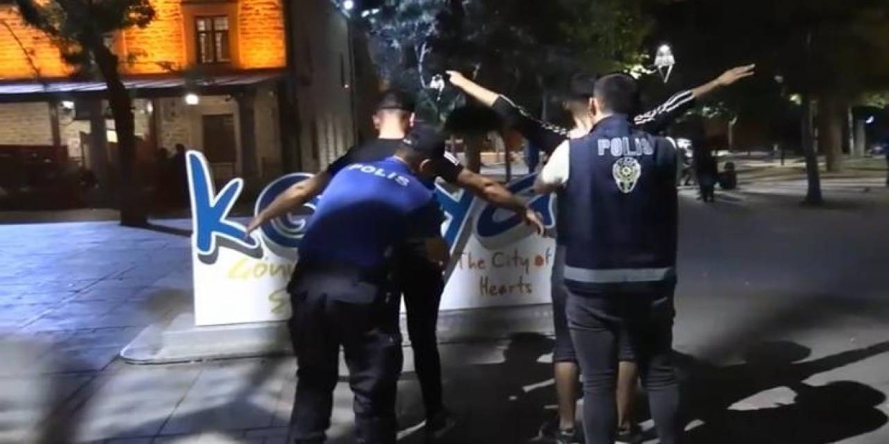 Konya’da 900 Polisle "Huzur Ve Güven" Uygulaması Gerçekleştirildi