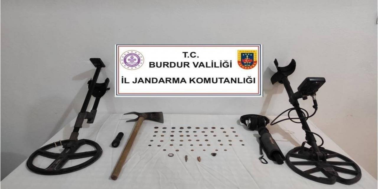Burdur’da 56 Adet Sikke Ele Geçirildi