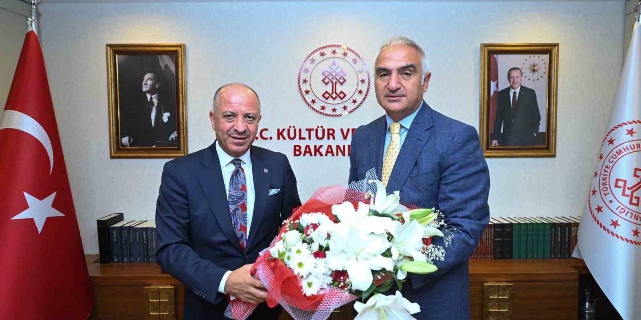 Aso’dan Kültür Ve Turizm Bakanı Ersoy’a Ziyaret