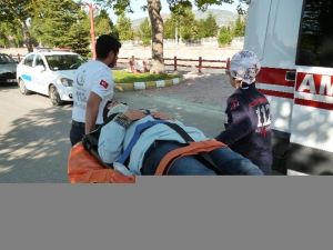 Tokat’ta Trafik Kazası: 1 Yaralı