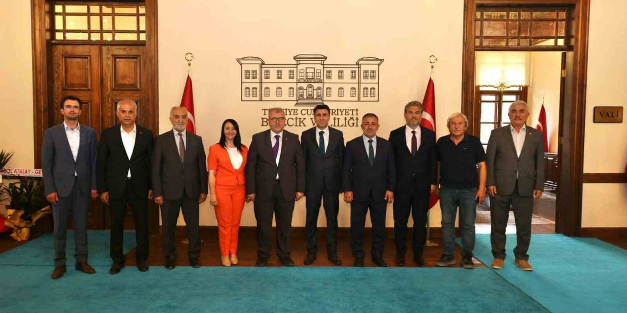 Ak Parti Heyeti Vali Aygöl İle Bir Araya Geldi