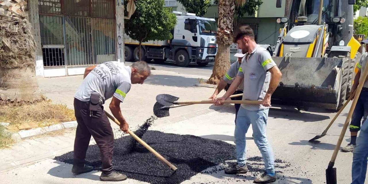 Akdeniz’de Yeni Yollar Açılıyor, Kaldırımlar Yenileniyor