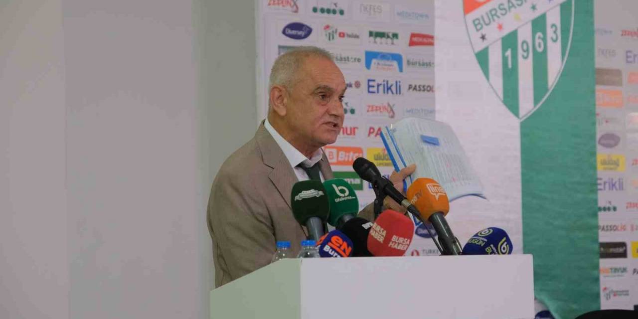 Bursaspor: "İçişleri Bakanlığı’na Başvuruda Bulunuyoruz"