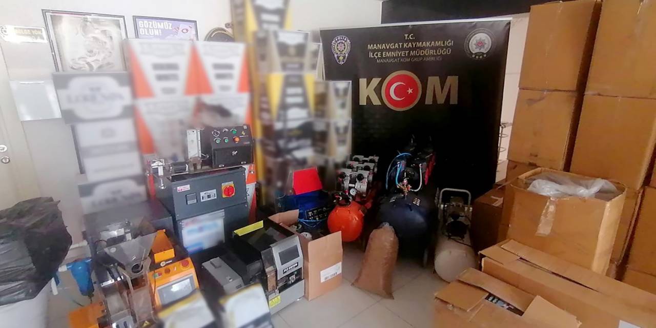 Manavgat’ta Yarım Tona Yakın Kıyılmış Tütün Ele Geçirildi