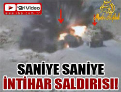 Saniye Saniye İntihar Saldırısı (VİDEO)