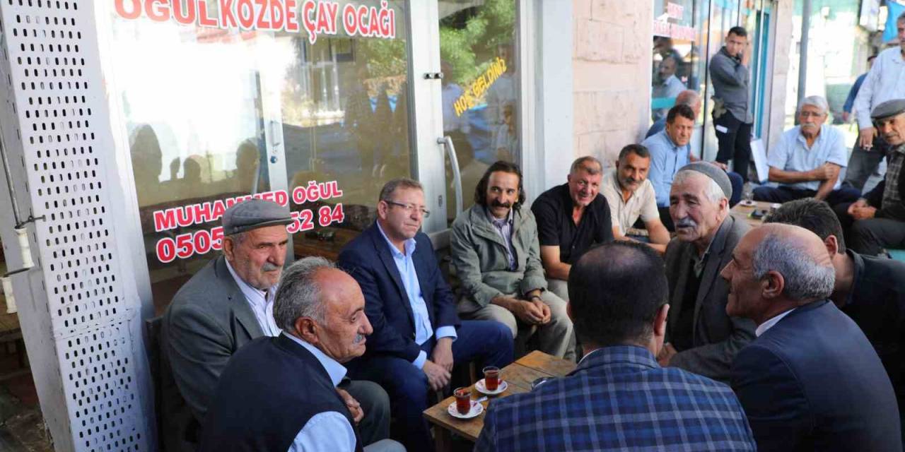 Vali Polat, Esnafla Buluştu