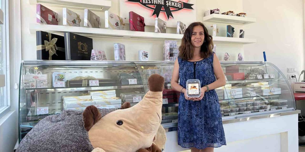 Kardelen’in ‘Portakallı’ Kestane Şekeri Kasede