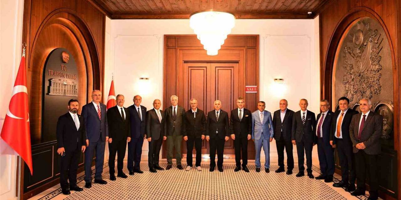 Osbük Başkanı Memiş Kütükcü, Vali Aziz Yıldırım’ı Ziyaret Etti