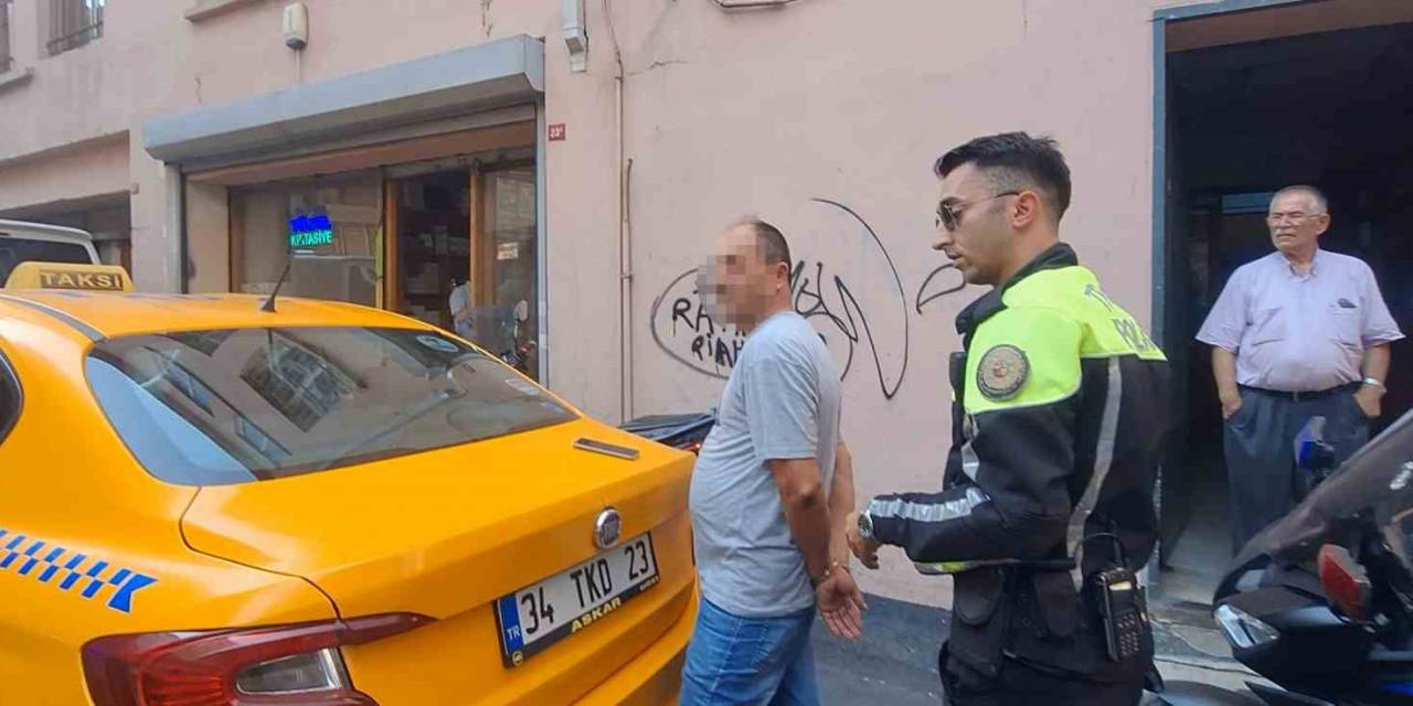 İstanbul’da Denetimden Kaçan Taksi Sürücüsü Nefes Kesen Kovalamaca Sonucu Yakalandı