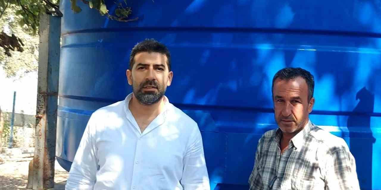 Kırsala Hayvanlar İçin Su Tankı Desteği