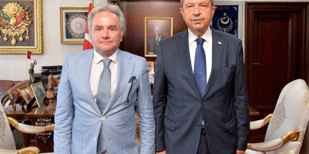 Kktc Cumhurbaşkanı Tatar Başdanışman Koçan’ı Kabul Etti