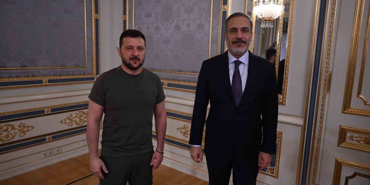 Bakan Fidan, Ukrayna Devlet Başkanı Zelenskiy İle Görüştü
