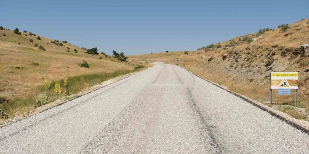 Ilgın’da 10 Kilometrelik Mahalle Yolunda Çalışmalar Tamamlandı