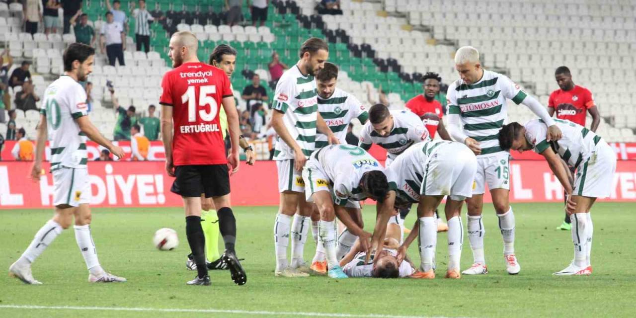 Trendyol Süper Lig: Konyaspor: 2 - Gaziantep Fk: 0 (Maç Sonucu)