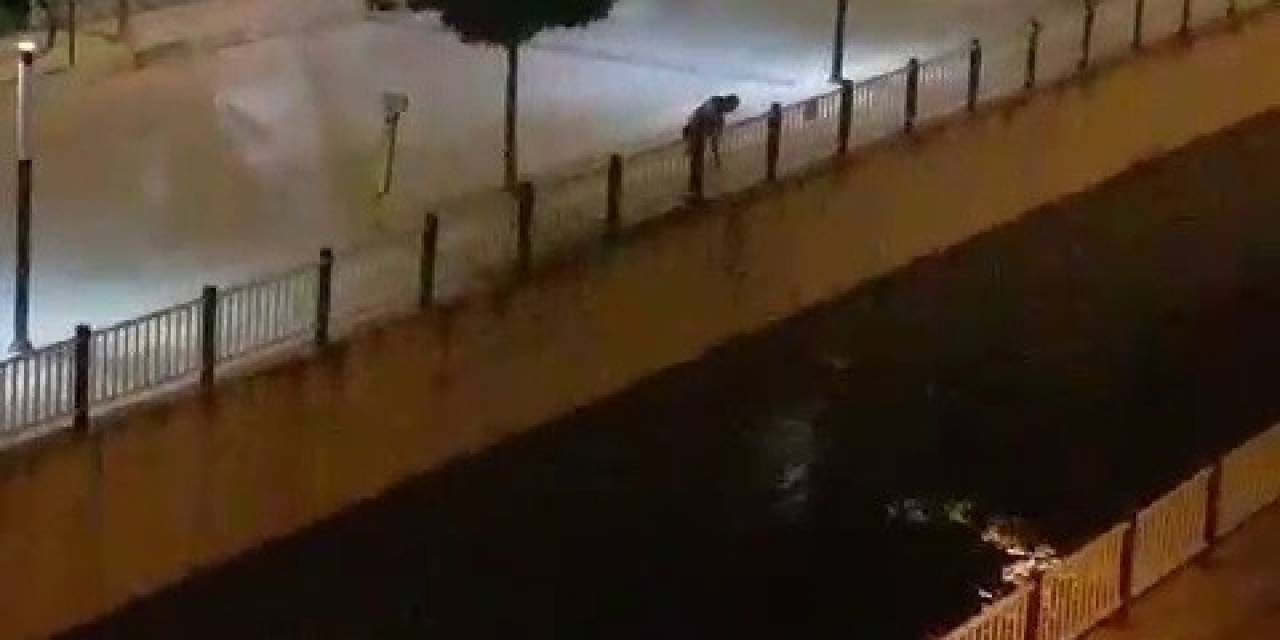 Kızılırmak’tan Kovalarla Su Çekerek Ağaçları Suladı